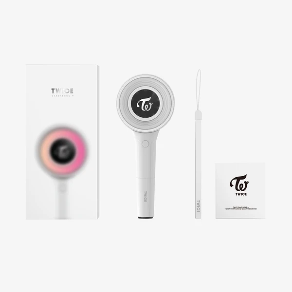 Fotografía oficial del lightstick Candybong ∞ (Infinity)