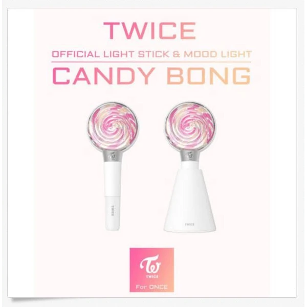 Fotografía oficial del lightstick Candybong (Original)