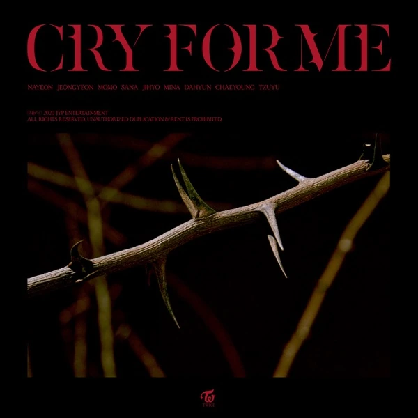 Portada oficial de CRY FOR ME