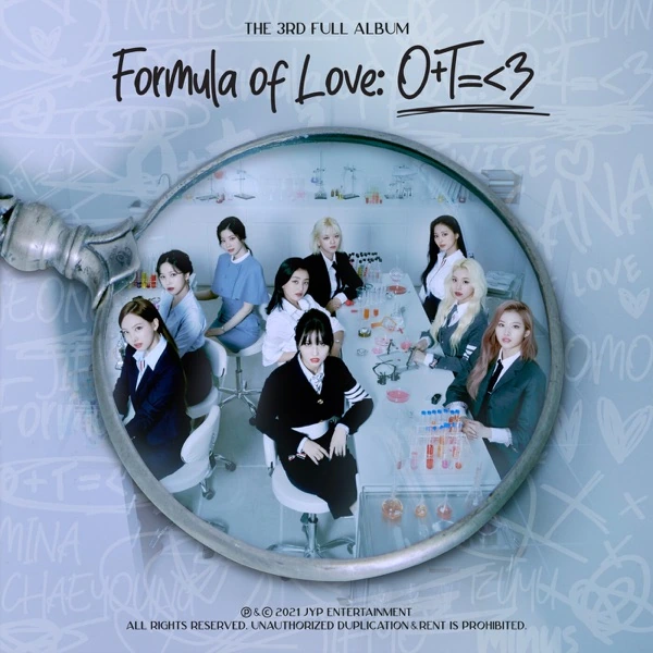 Portada oficial de Formula of Love: O+T=<3