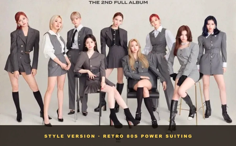 Vestuario conceptual Retro 80s Power Suiting & Duality Plaid